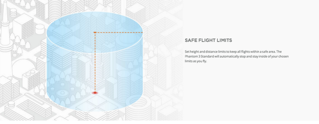 phantom 3 standard distance limit